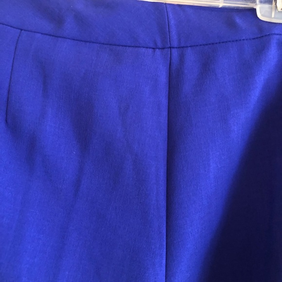NWT Kasper Blue Iris Ankle Dress pants size 6 - Picture 7 of 7